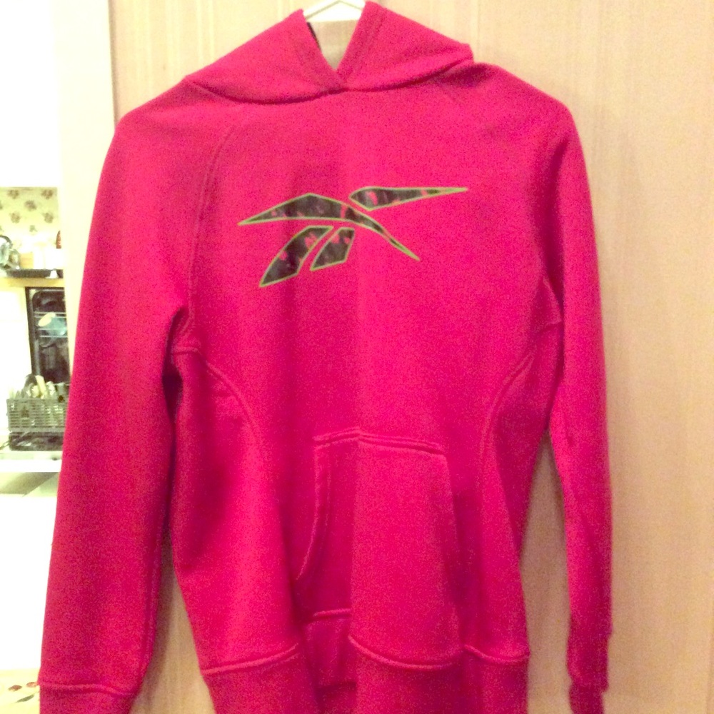 Pink Reebok Sweatshirt